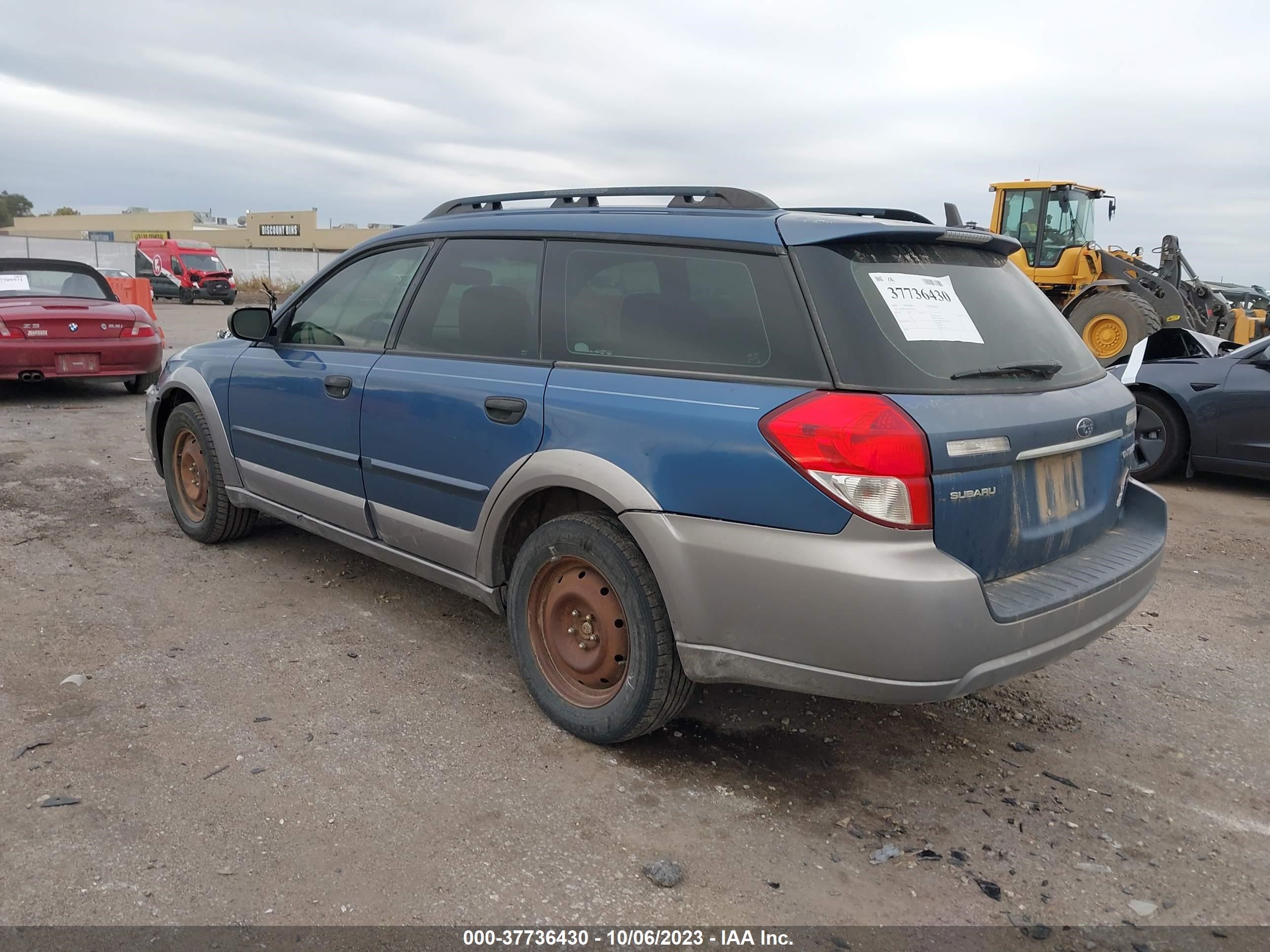 Photo 2 VIN: 4S4BP60C187316183 - SUBARU OUTBACK 