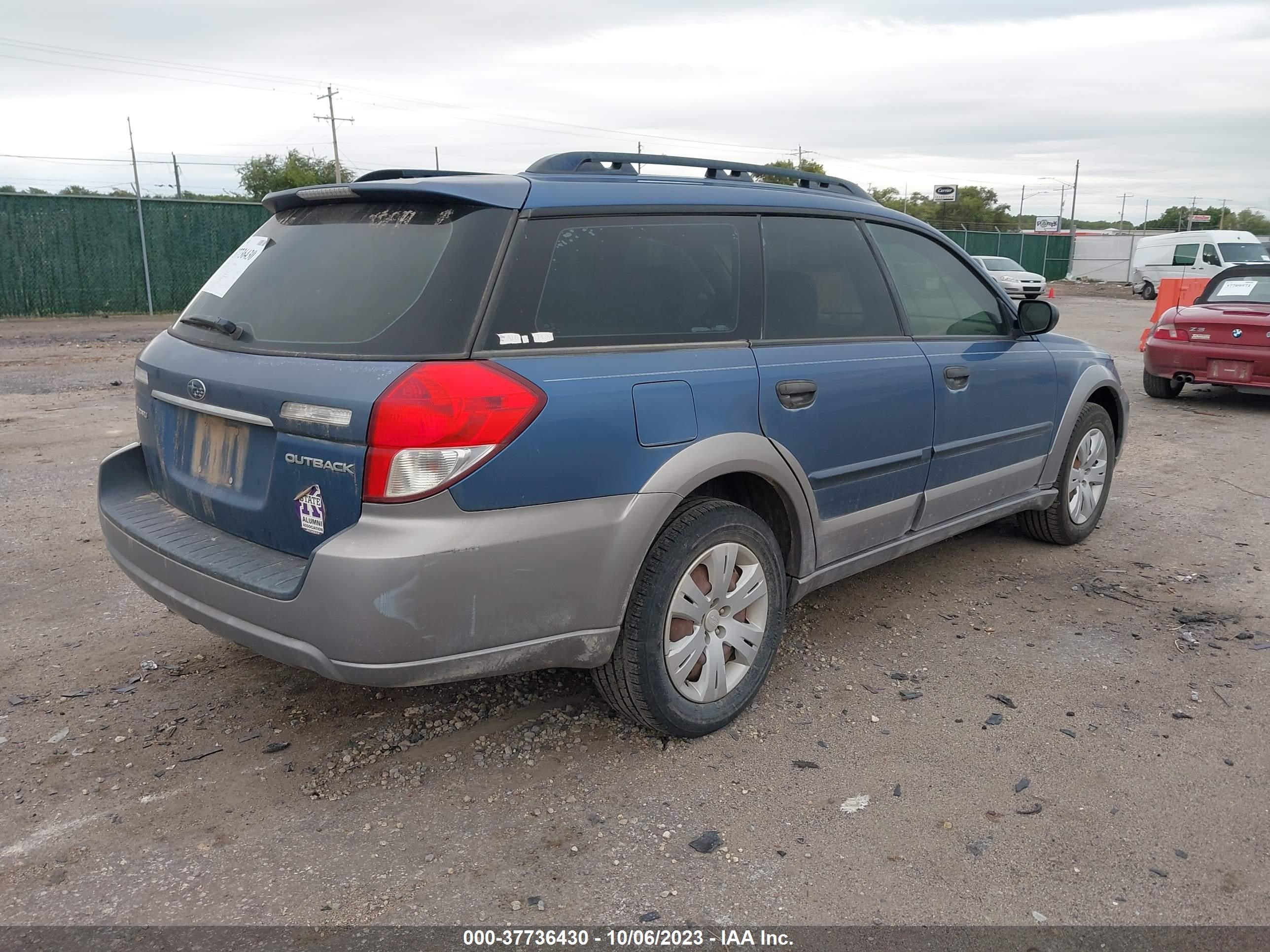 Photo 3 VIN: 4S4BP60C187316183 - SUBARU OUTBACK 