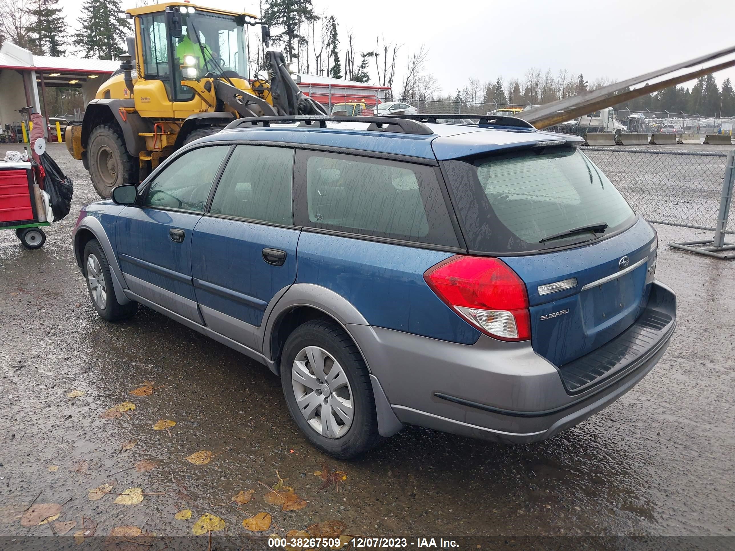 Photo 2 VIN: 4S4BP60C997337798 - SUBARU OUTBACK 