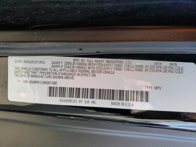 Photo 12 VIN: 4S4BP61C066301580 - SUBARU LEGACY OUT 