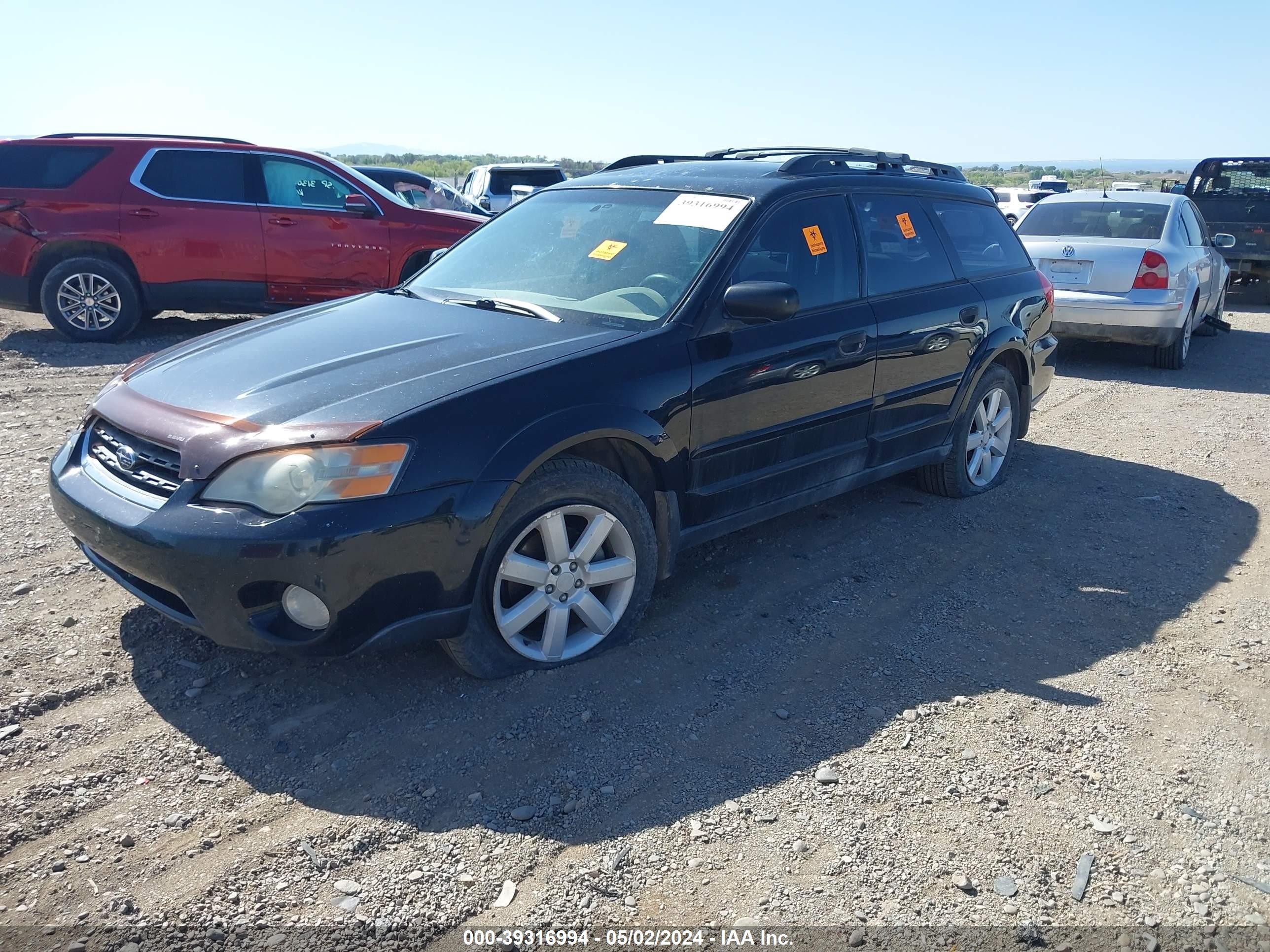 Photo 1 VIN: 4S4BP61C067303422 - SUBARU OUTBACK 