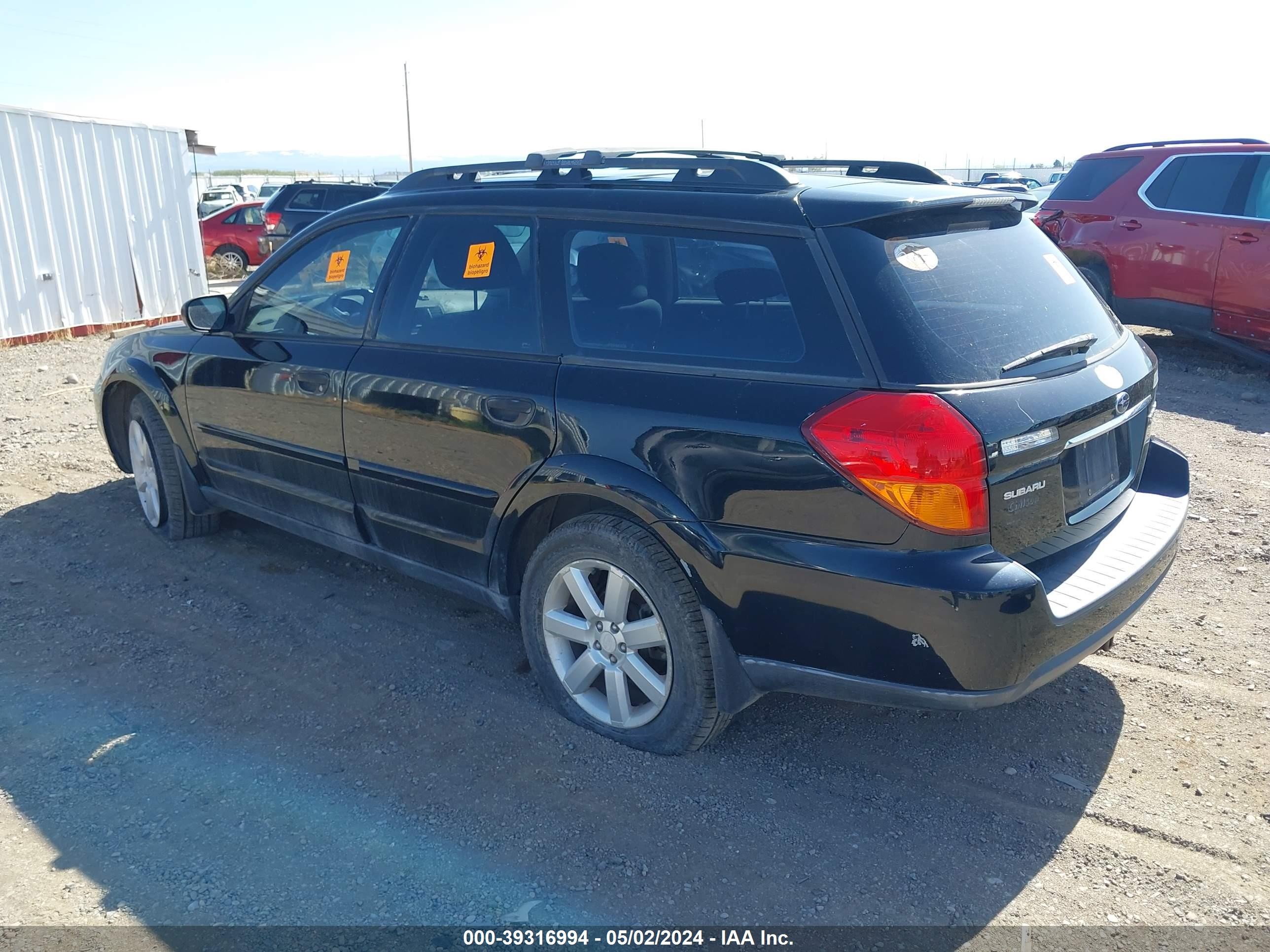 Photo 2 VIN: 4S4BP61C067303422 - SUBARU OUTBACK 