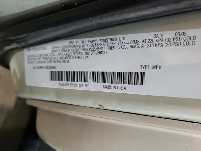 Photo 11 VIN: 4S4BP61C067304604 - SUBARU LEGACY OUT 