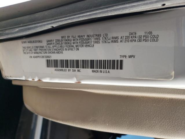 Photo 11 VIN: 4S4BP61C067329521 - SUBARU LEGACY 