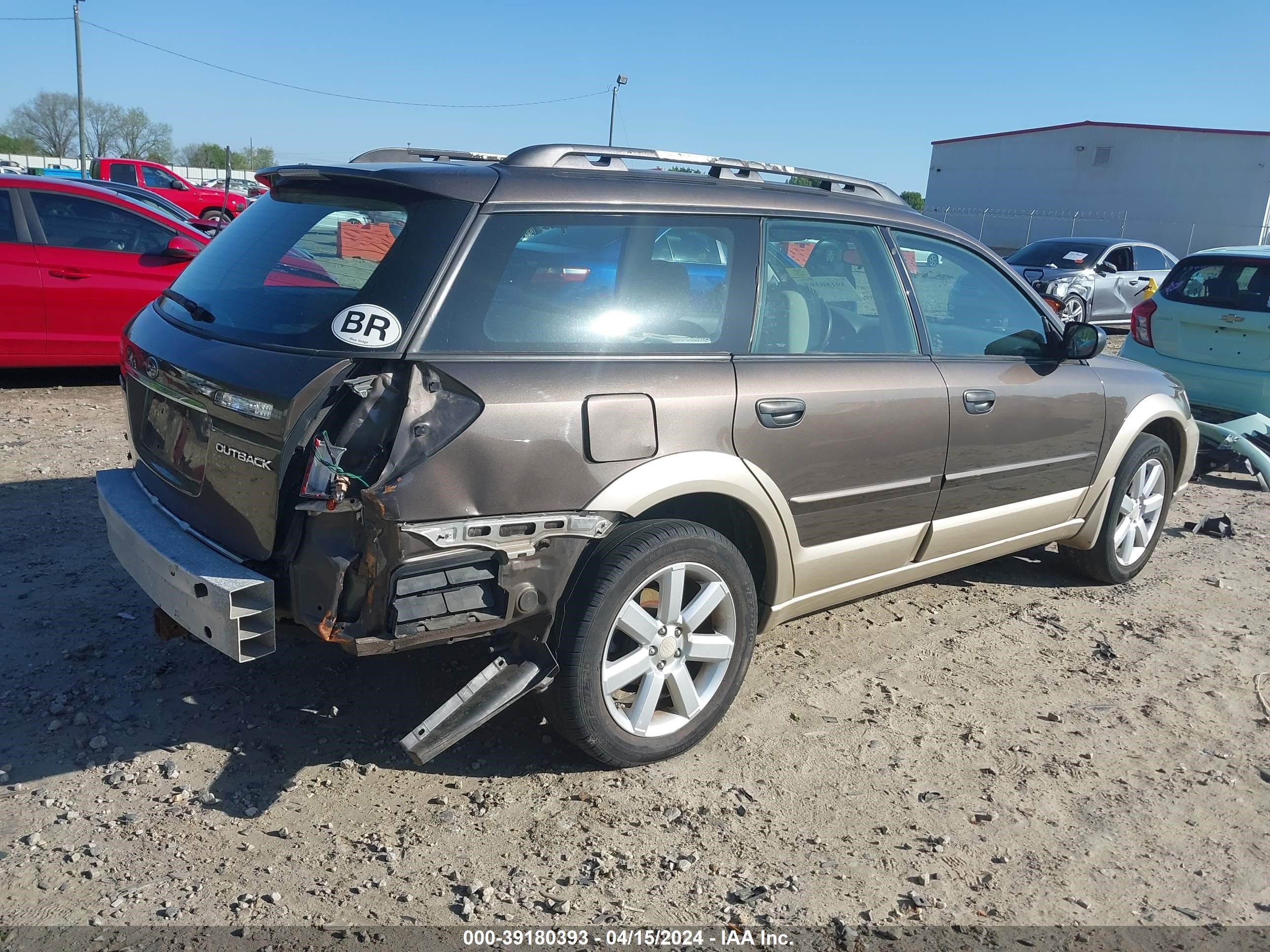 Photo 3 VIN: 4S4BP61C087347696 - SUBARU OUTBACK 