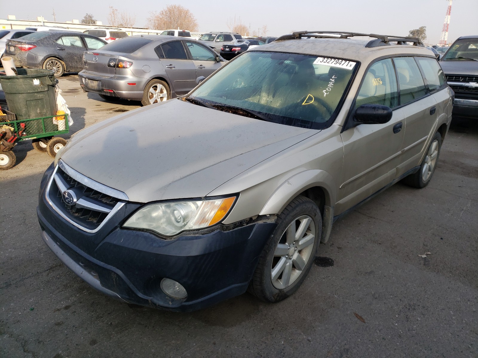 Photo 1 VIN: 4S4BP61C097315008 - SUBARU OUTBACK 2. 