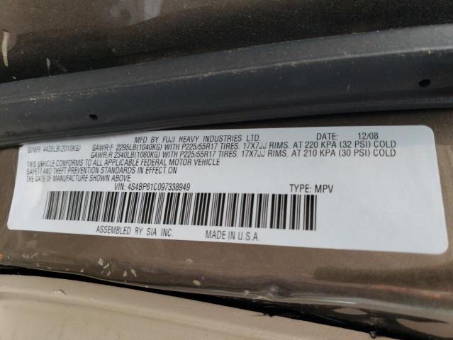 Photo 11 VIN: 4S4BP61C097338949 - SUBARU LEGACY 