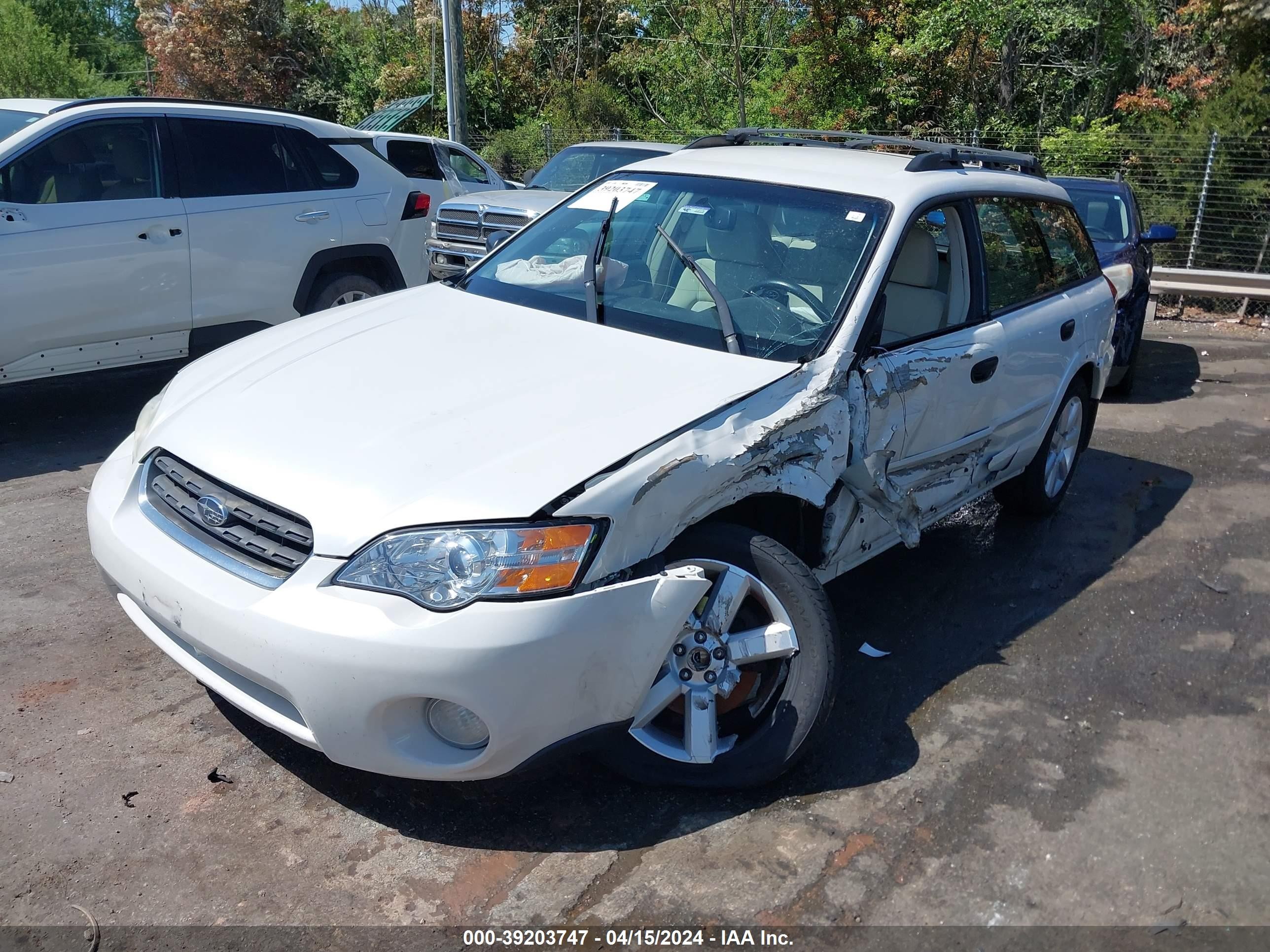 Photo 1 VIN: 4S4BP61C177335619 - SUBARU OUTBACK 