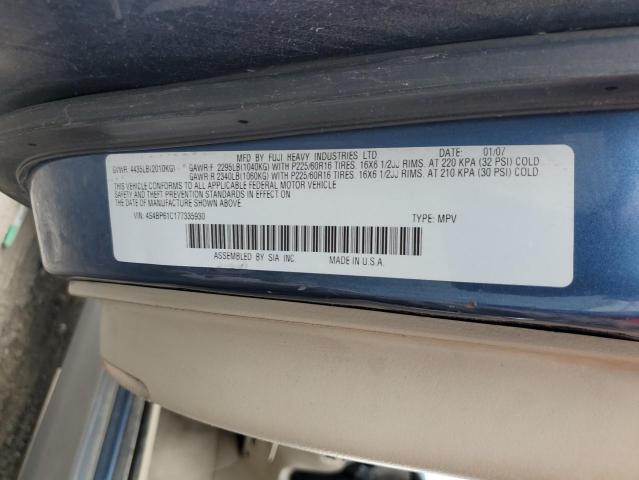 Photo 11 VIN: 4S4BP61C177335930 - SUBARU OUTBACK 