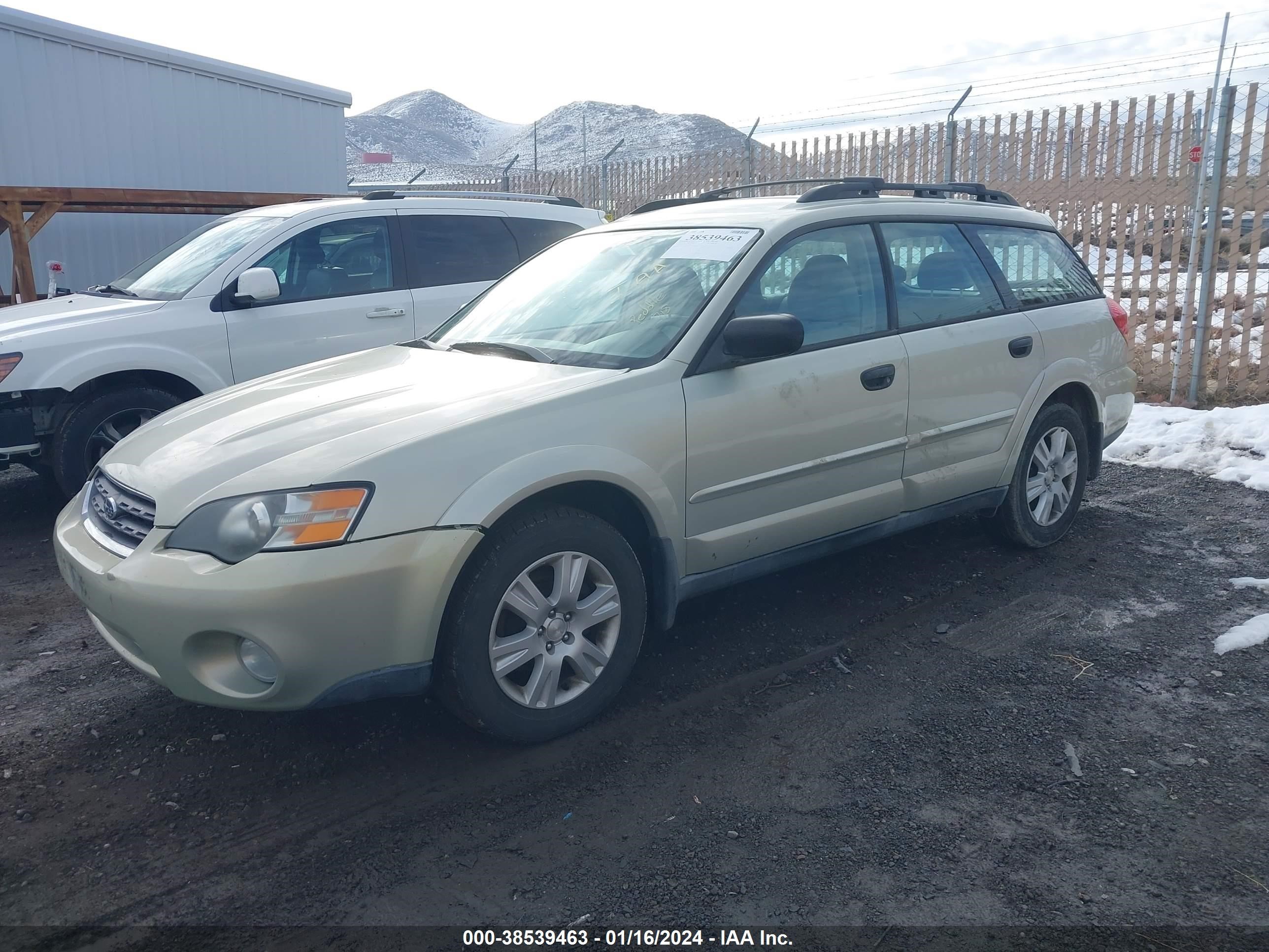 Photo 1 VIN: 4S4BP61C257300844 - SUBARU OUTBACK 