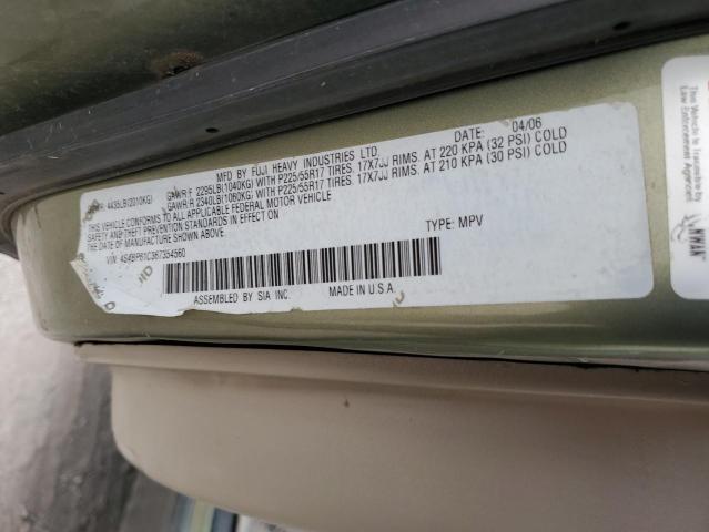 Photo 11 VIN: 4S4BP61C367354560 - SUBARU LEGACY OUT 