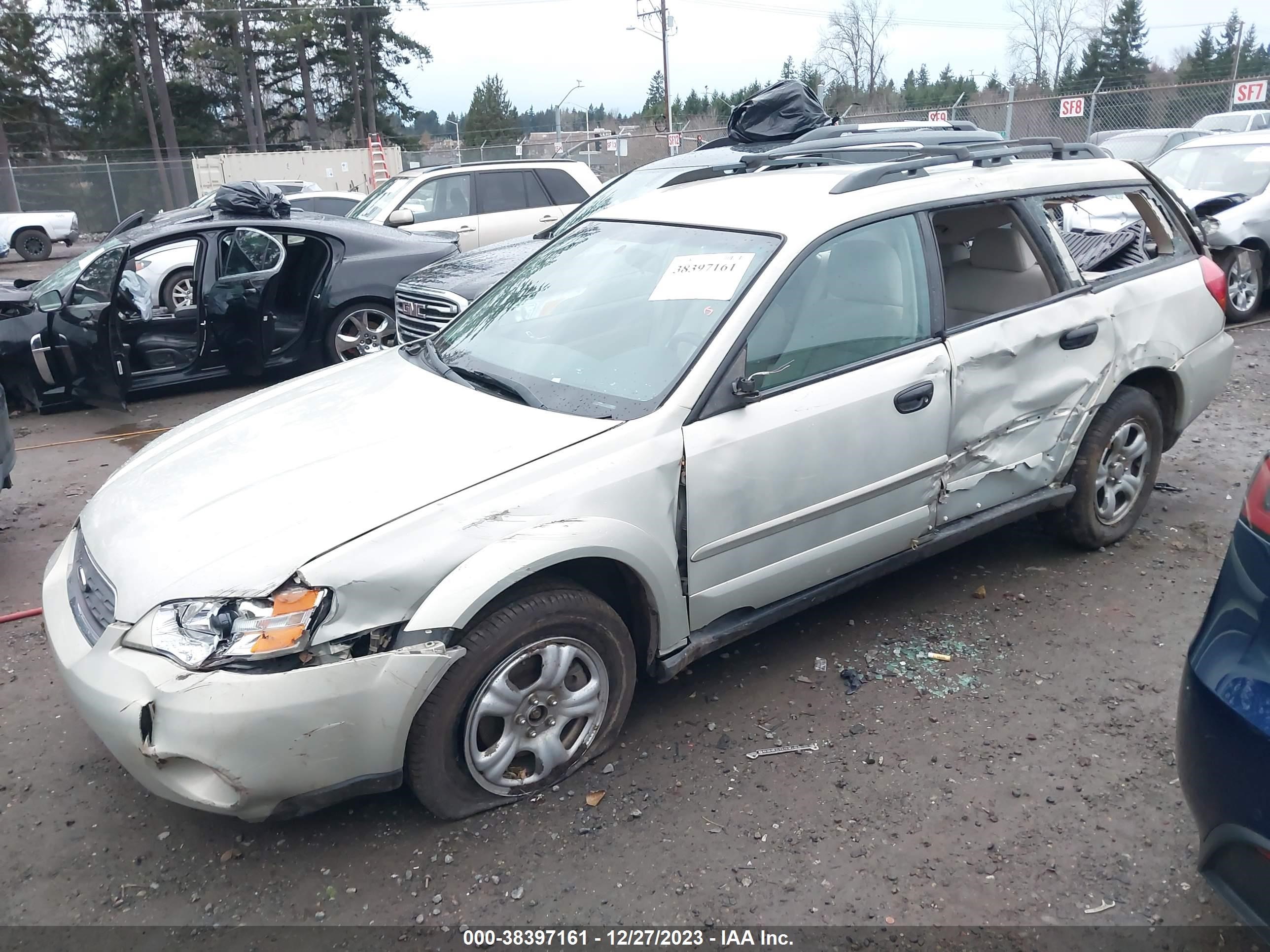 Photo 1 VIN: 4S4BP61C477313999 - SUBARU OUTBACK 