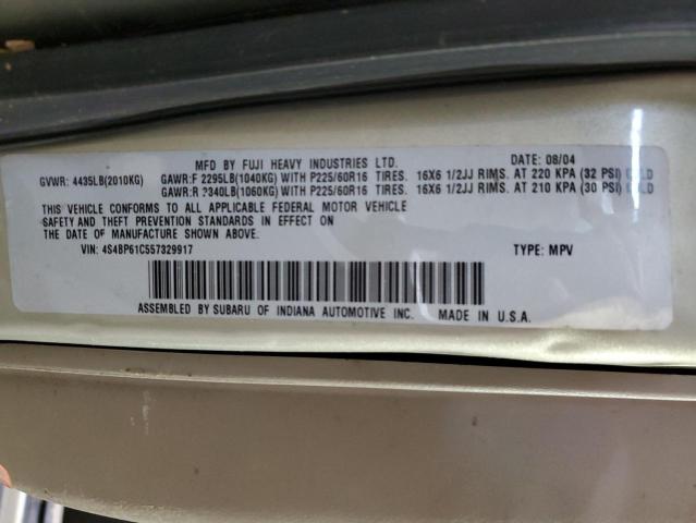 Photo 11 VIN: 4S4BP61C557329917 - SUBARU LEGACY 