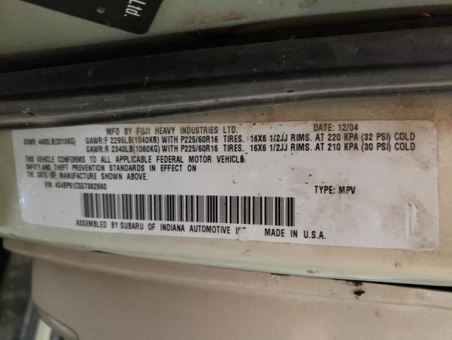 Photo 13 VIN: 4S4BP61C557362660 - SUBARU LEGACY OUT 