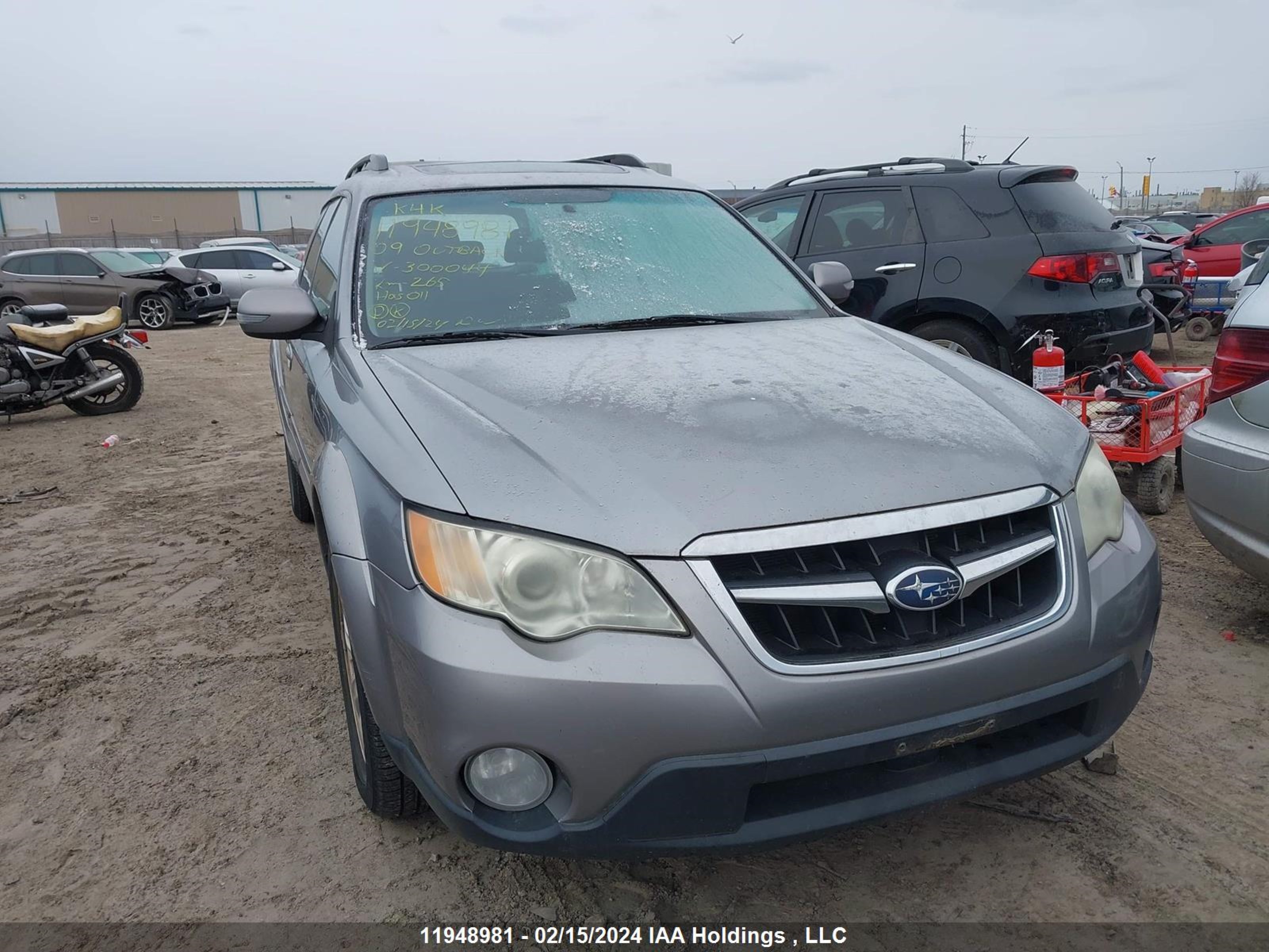 Photo 5 VIN: 4S4BP61C697300044 - SUBARU OUTBACK 