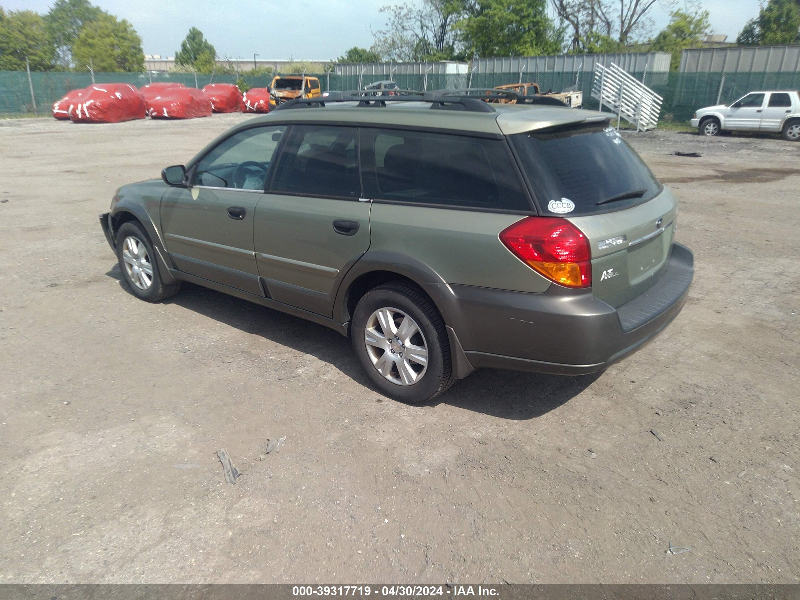 Photo 2 VIN: 4S4BP61C757390279 - SUBARU OUTBACK 