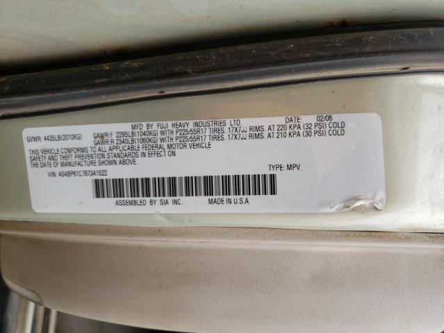 Photo 11 VIN: 4S4BP61C767341522 - SUBARU LEGACY OUT 