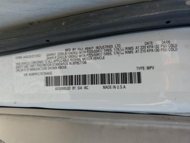 Photo 11 VIN: 4S4BP61C767354433 - SUBARU LEGACY 