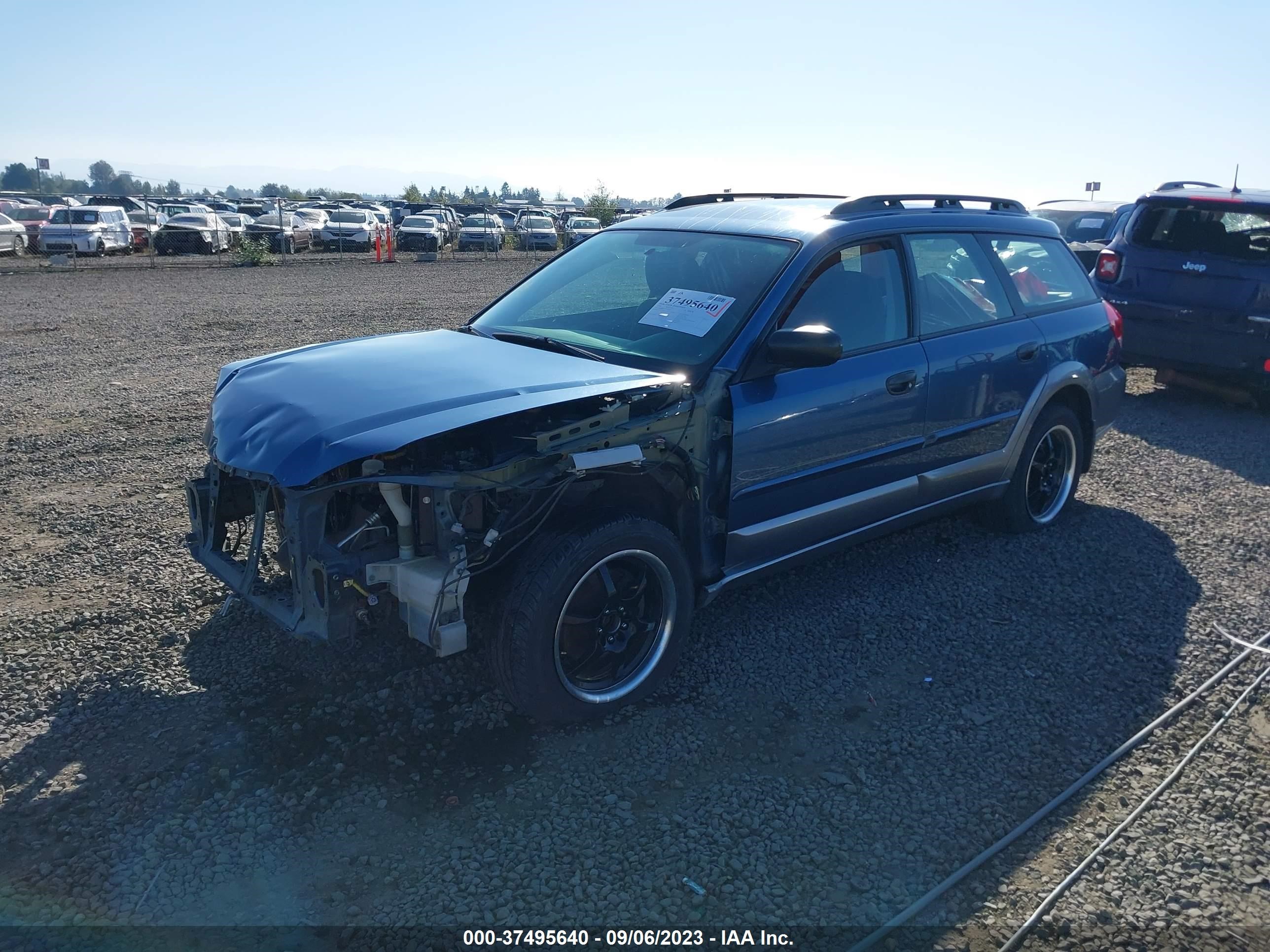 Photo 1 VIN: 4S4BP61C797344053 - SUBARU OUTBACK 