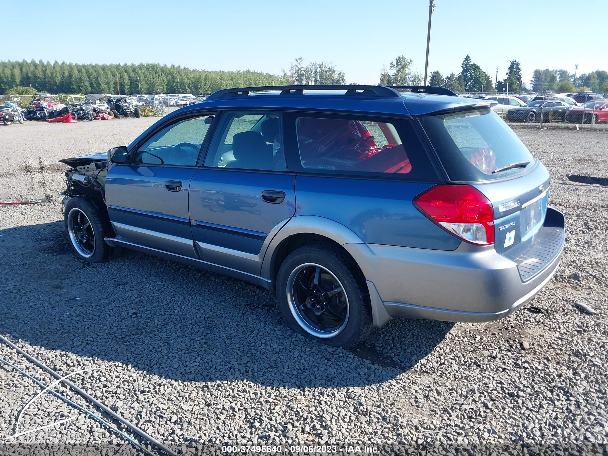 Photo 2 VIN: 4S4BP61C797344053 - SUBARU OUTBACK 