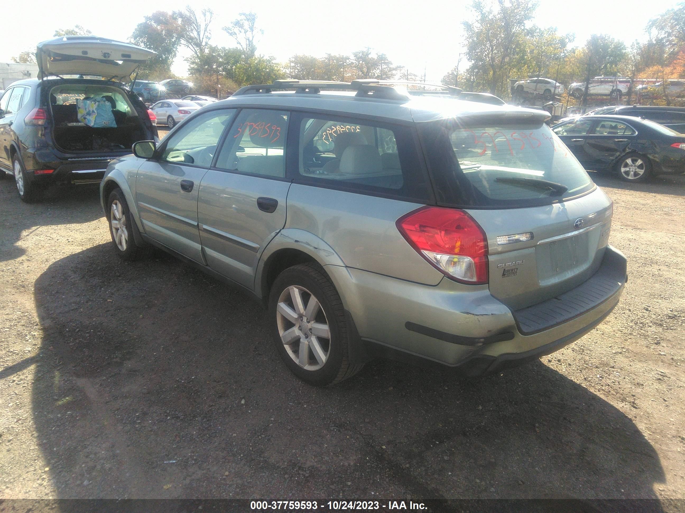 Photo 2 VIN: 4S4BP61C897321140 - SUBARU OUTBACK 