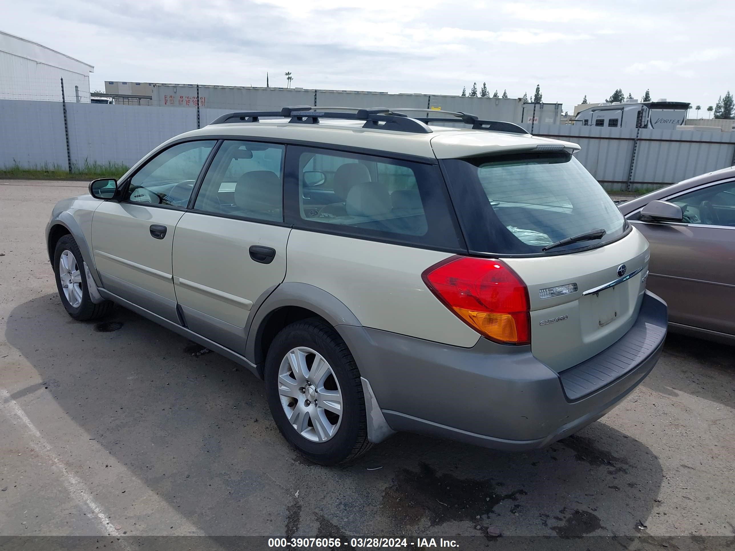 Photo 2 VIN: 4S4BP61C957388968 - SUBARU OUTBACK 