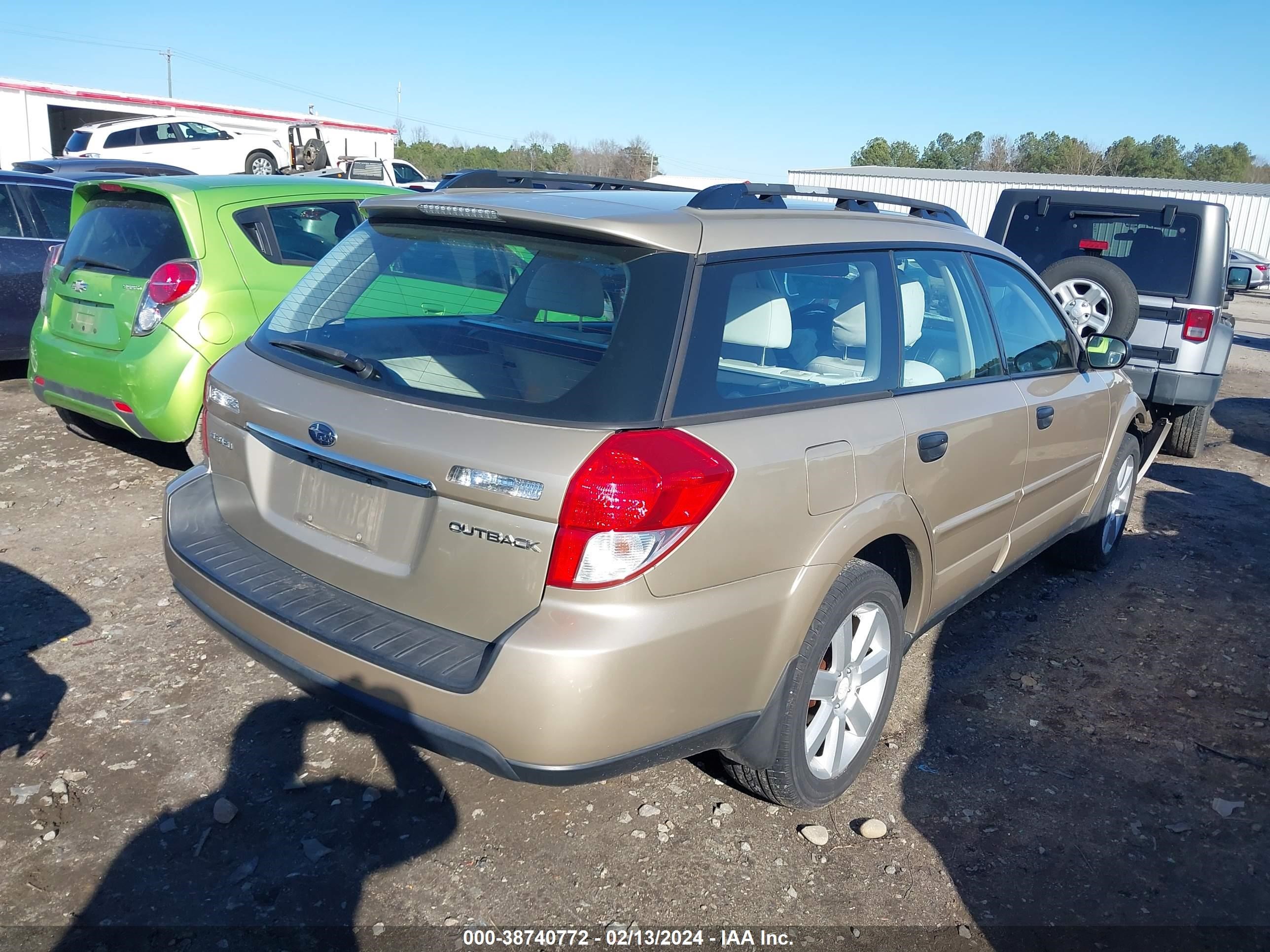 Photo 2 VIN: 4S4BP61C987355425 - SUBARU OUTBACK 