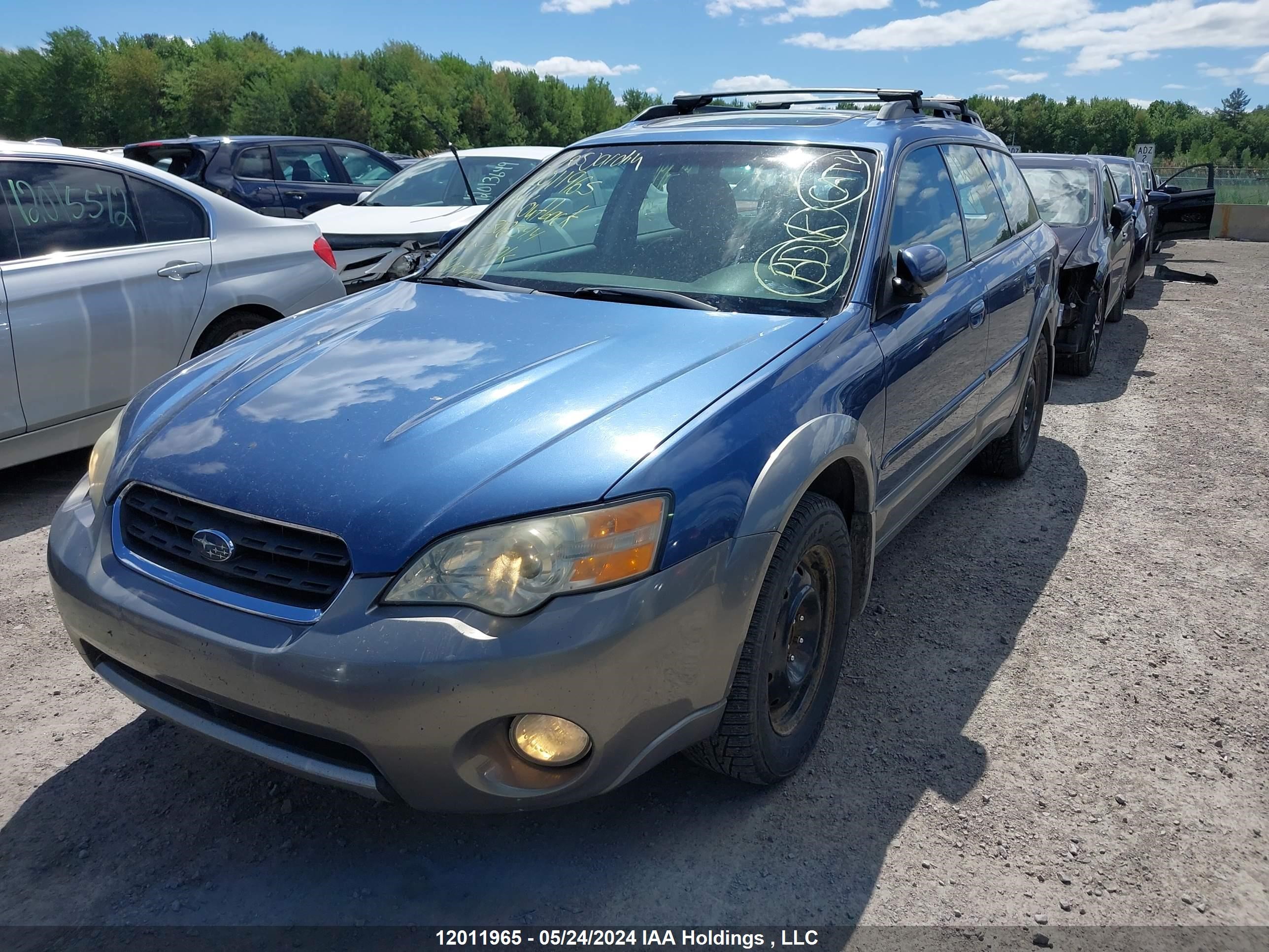 Photo 1 VIN: 4S4BP61CX76308344 - SUBARU OUTBACK 