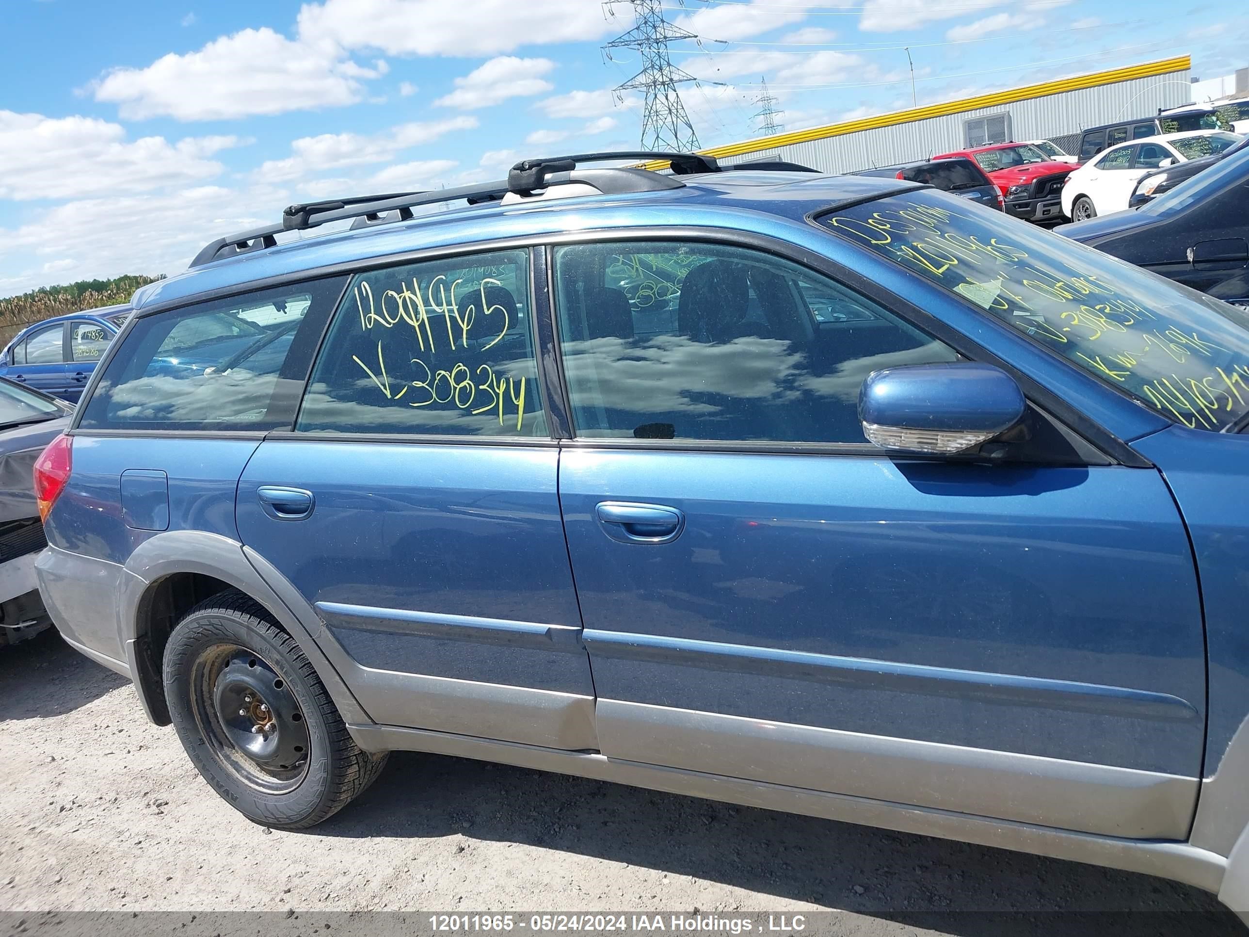 Photo 12 VIN: 4S4BP61CX76308344 - SUBARU OUTBACK 