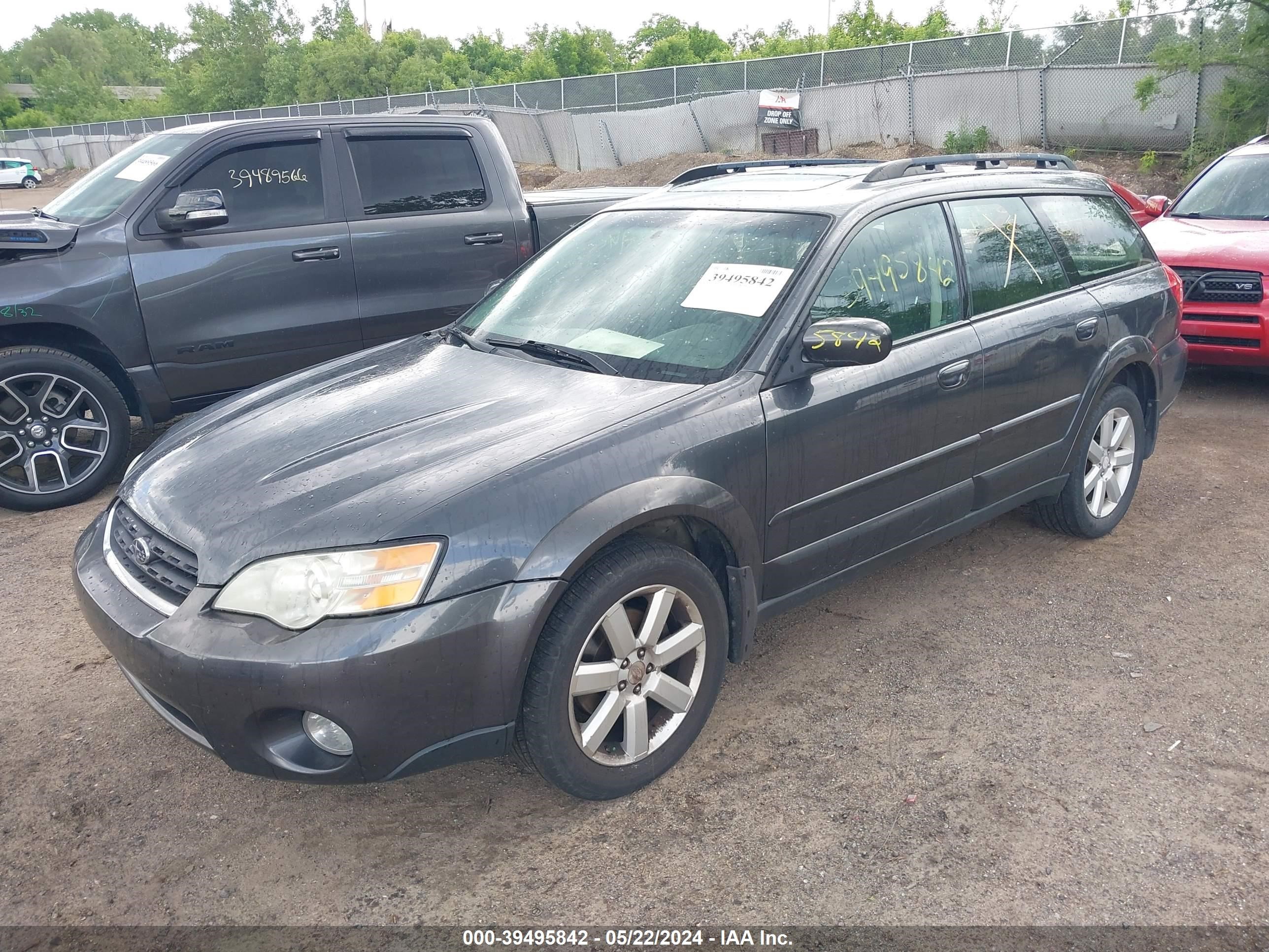 Photo 1 VIN: 4S4BP62C077310712 - SUBARU OUTBACK 