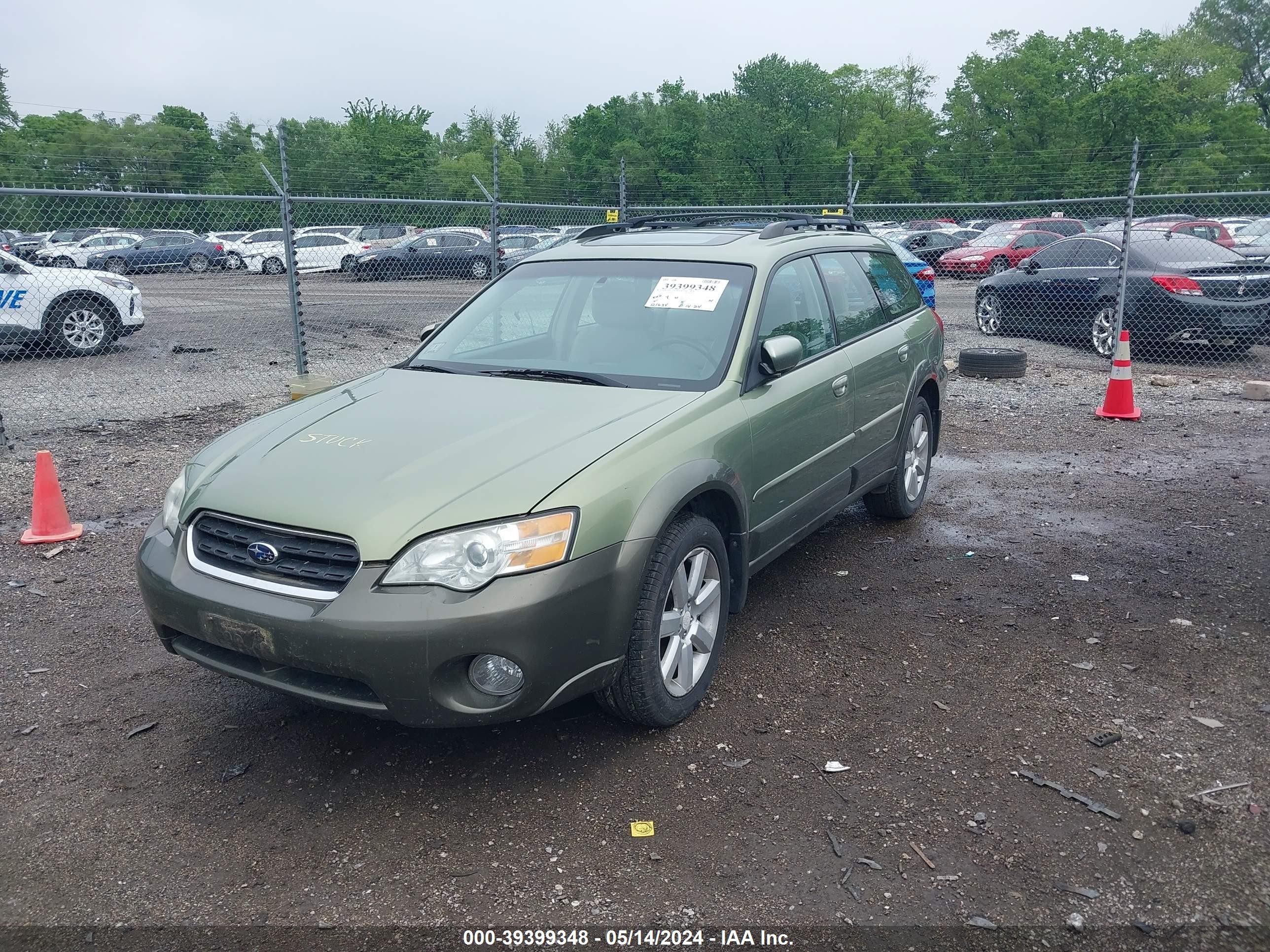 Photo 1 VIN: 4S4BP62C267313402 - SUBARU OUTBACK 