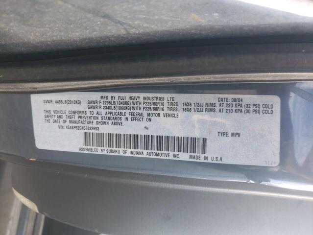 Photo 11 VIN: 4S4BP62C457332693 - SUBARU LEGACY OUT 