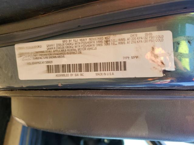 Photo 11 VIN: 4S4BP62C457389928 - SUBARU LEGACY 