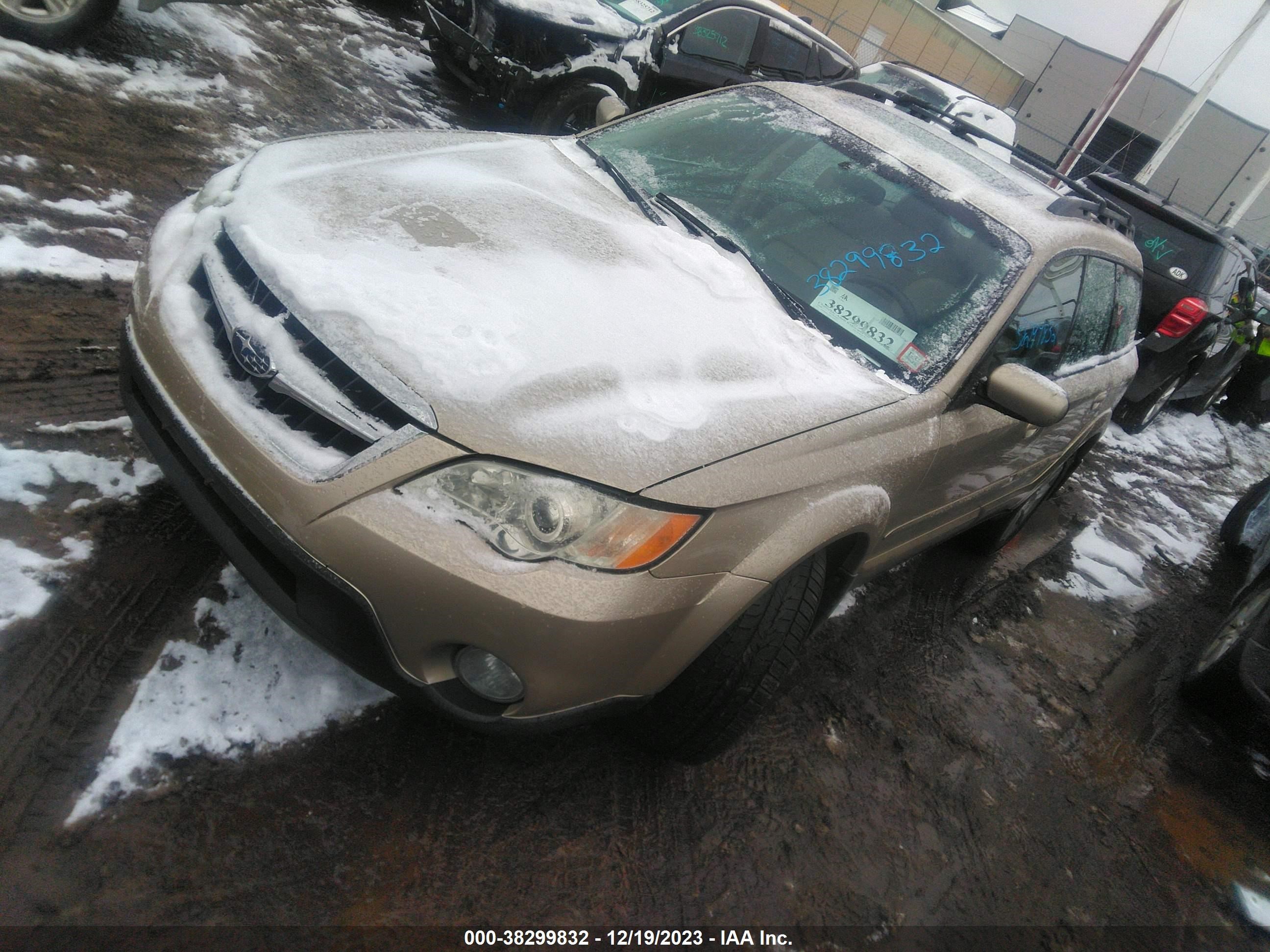 Photo 1 VIN: 4S4BP62C887309910 - SUBARU OUTBACK 