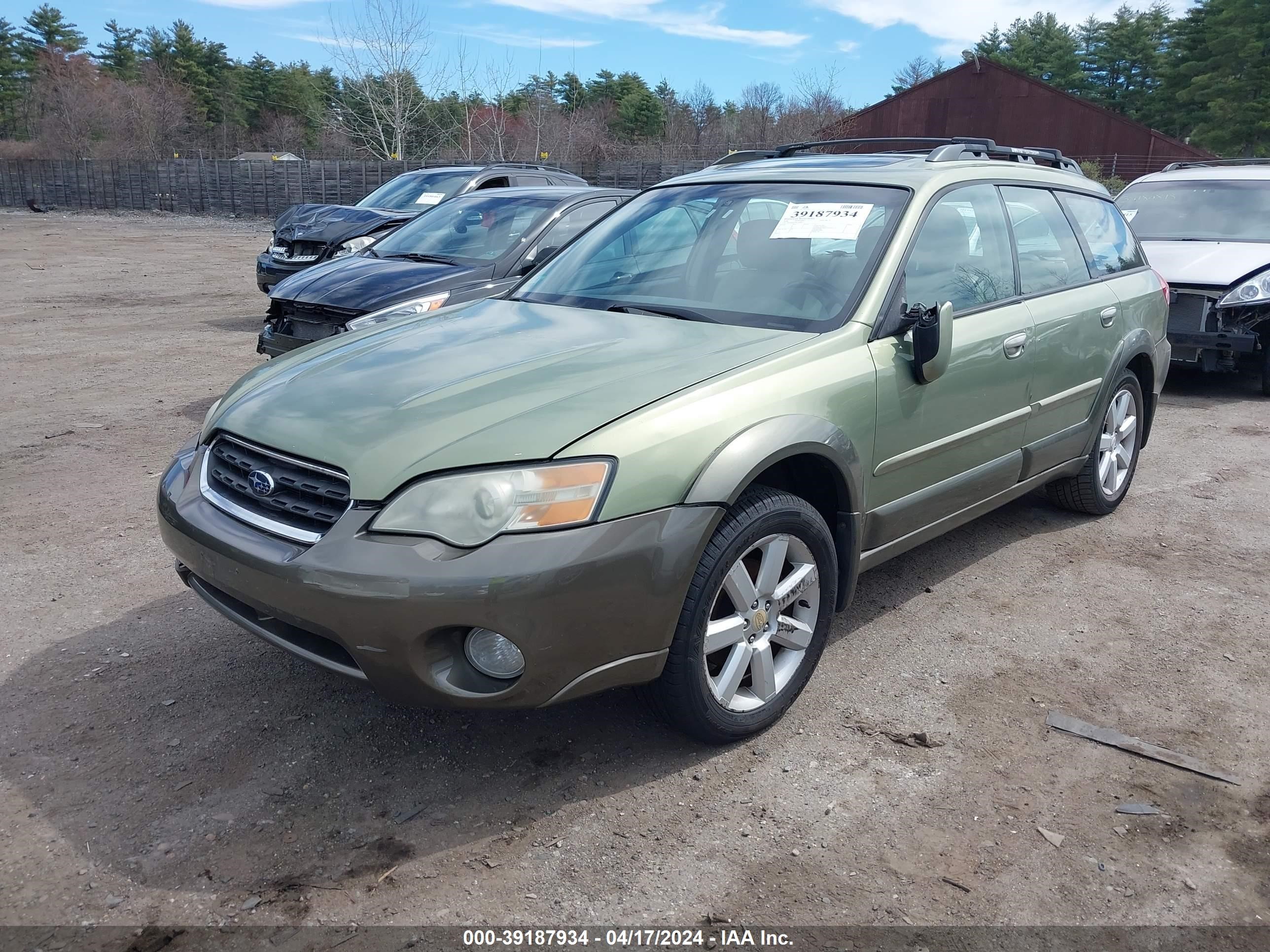 Photo 1 VIN: 4S4BP62C967306835 - SUBARU OUTBACK 