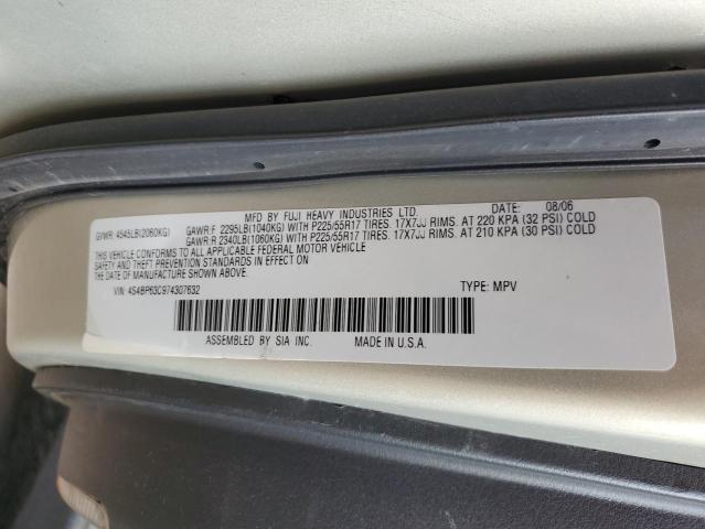 Photo 11 VIN: 4S4BP63C974307632 - SUBARU LEGACY OUT 