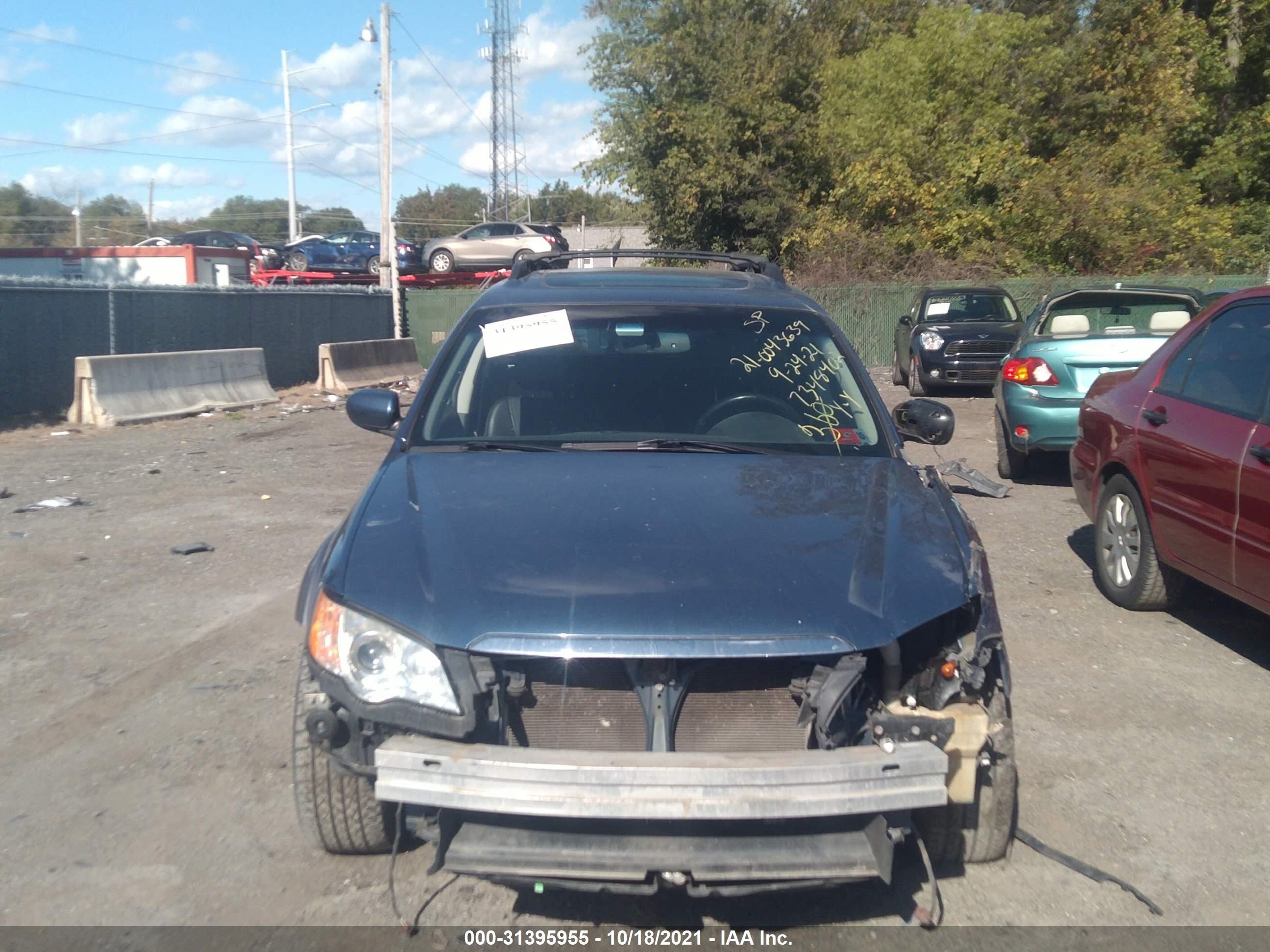 Photo 5 VIN: 4S4BP66C397348402 - SUBARU OUTBACK 