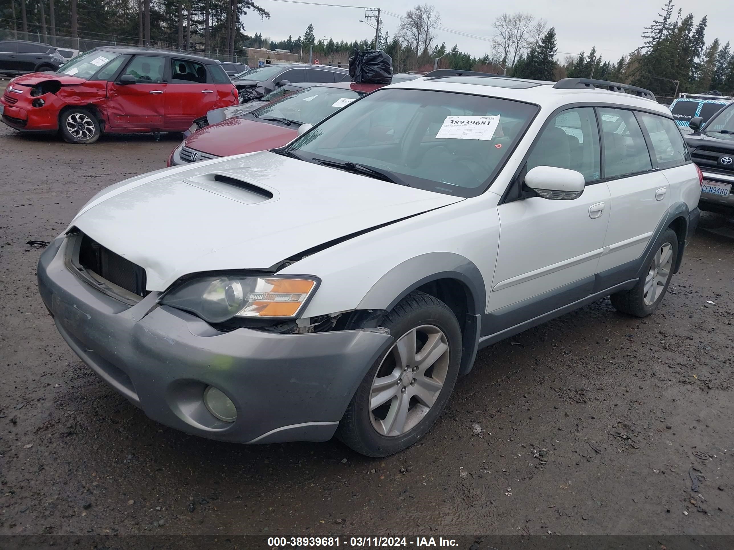 Photo 1 VIN: 4S4BP67C454350007 - SUBARU OUTBACK 