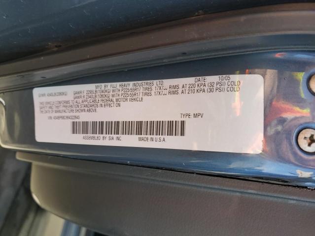 Photo 11 VIN: 4S4BP68C664322645 - SUBARU LEGACY 