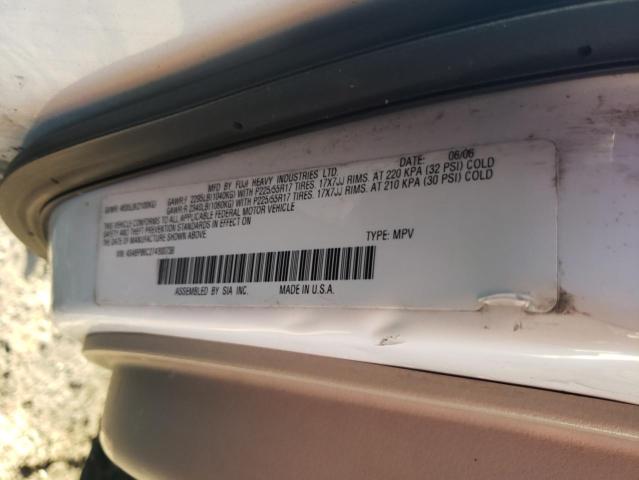 Photo 11 VIN: 4S4BP86C274300738 - SUBARU LEGACY 