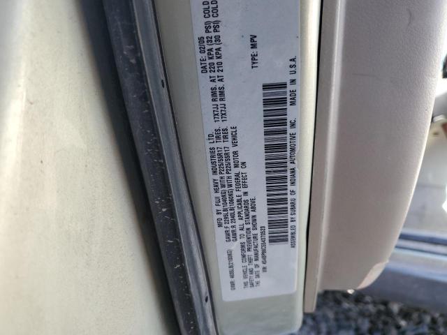 Photo 12 VIN: 4S4BP86C554370523 - SUBARU OUTBACK 