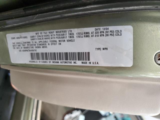 Photo 11 VIN: 4S4BP86C854356762 - SUBARU LEGACY 