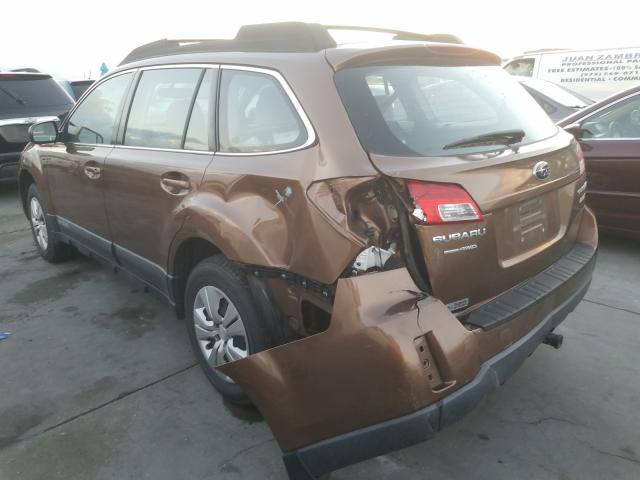 Photo 2 VIN: 4S4BRBAC0D3317585 - SUBARU OUTBACK 