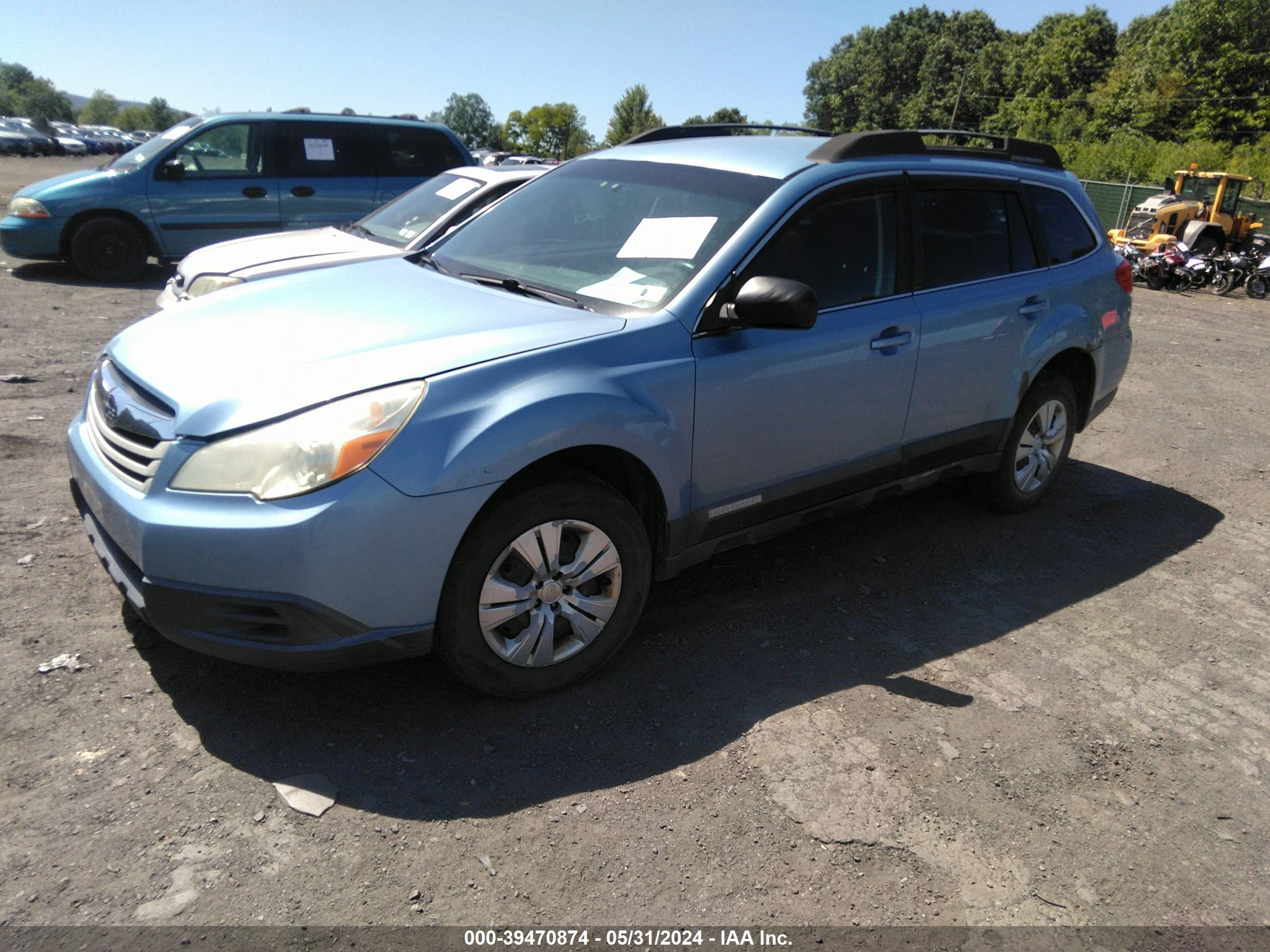 Photo 1 VIN: 4S4BRBAC2B3389885 - SUBARU OUTBACK 