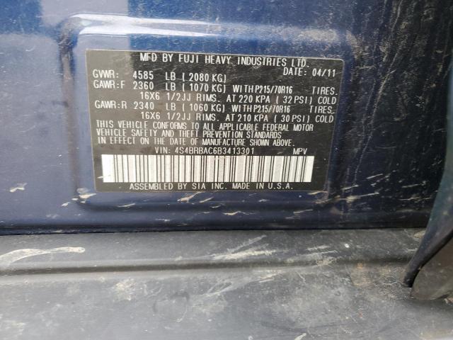 Photo 11 VIN: 4S4BRBAC6B3413301 - SUBARU OUTBACK 