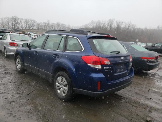 Photo 2 VIN: 4S4BRBAC7B3314809 - SUBARU OUTBACK 2. 