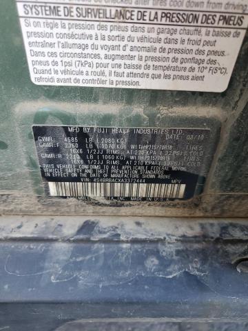 Photo 12 VIN: 4S4BRBACXA3372444 - SUBARU OUTBACK 2. 