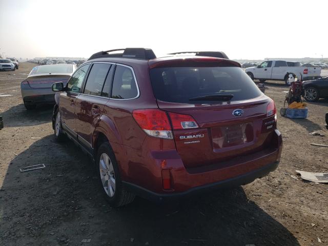 Photo 2 VIN: 4S4BRBCC0B3416207 - SUBARU OUTBACK 2. 