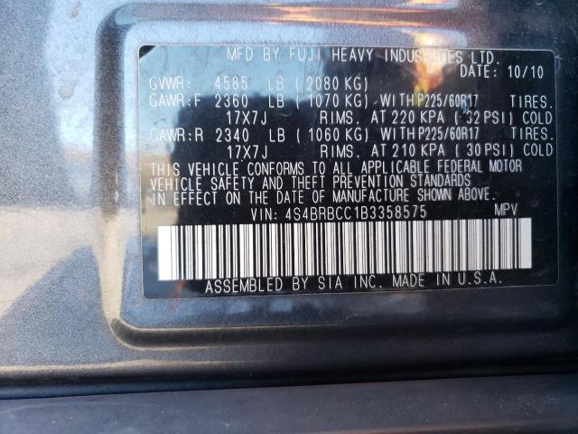 Photo 13 VIN: 4S4BRBCC1B3358575 - SUBARU OUTBACK 