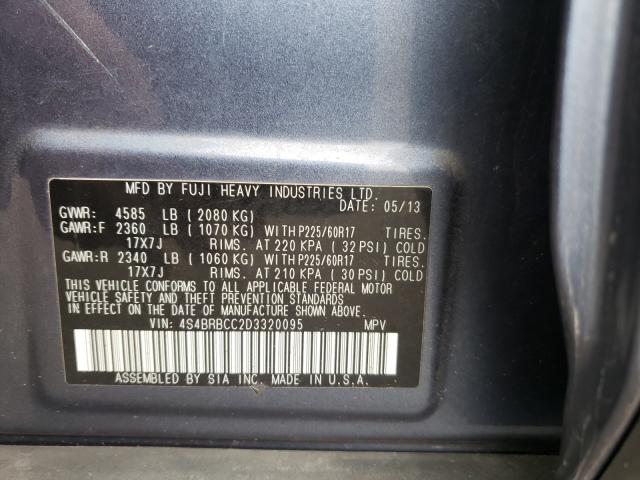 Photo 9 VIN: 4S4BRBCC2D3320095 - SUBARU OUTBACK 2. 